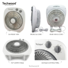 Ventilateur Box Fan 25 cm small